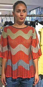 summer top from M.Missoni