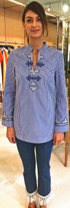 shirt tunic from Tory Burch